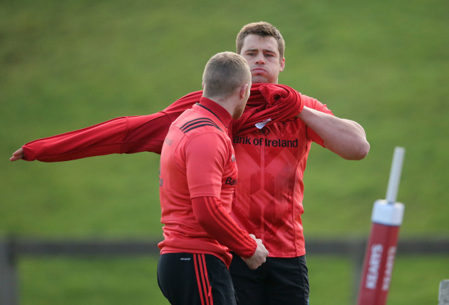 CJ Stander and Keith Earls