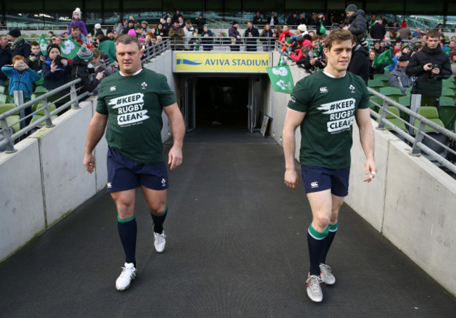 Nathan White and Andrew Trimble