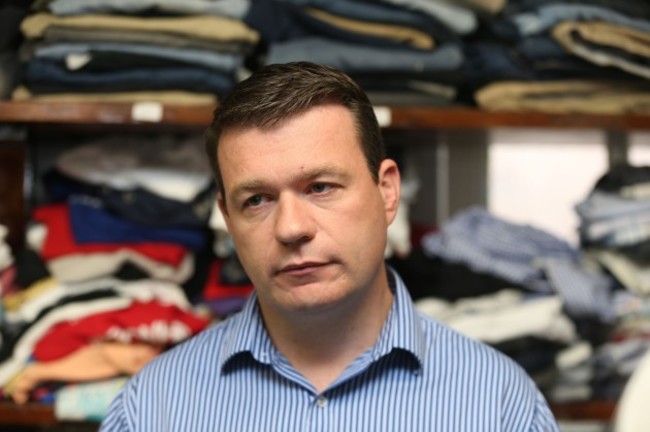 Alan Kelly visits homelessness service