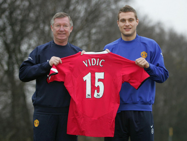 Nemanja Vidic File Photo