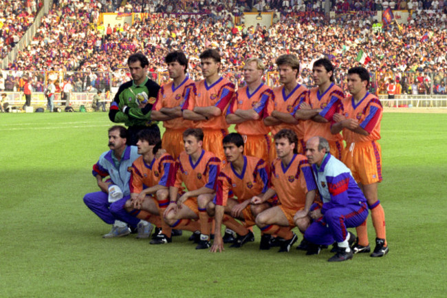 Soccer - European Cup Final - Barcelona v Sampdoria - Wembley Stadium, London