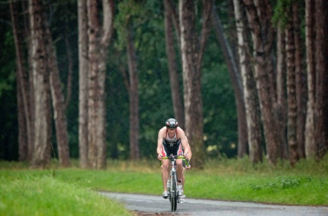 Russell White on his way to winning