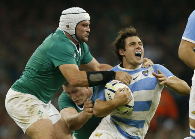 Britain Rugby WCup Ireland Argentina