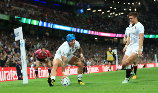 Rugby Union - Rugby World Cup 2015 - Pool A - England v Uruguay - City of Manchester Stadium