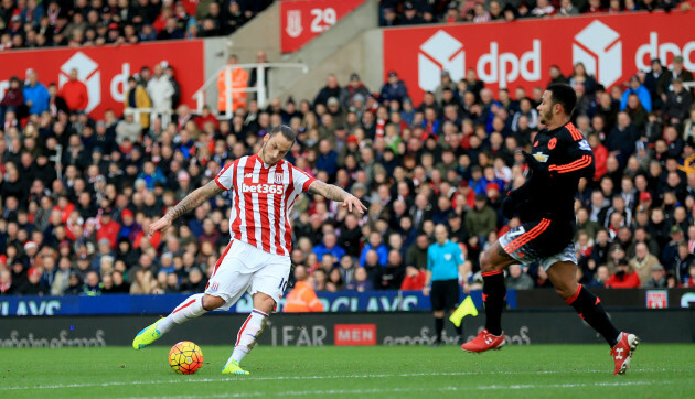 Stoke City v Manchester United - Barclays Premier League - Britannia Stadium