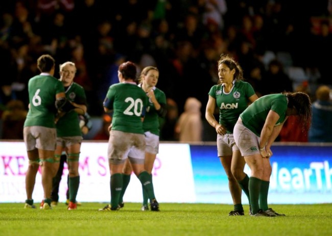 Ailis Egan dejected