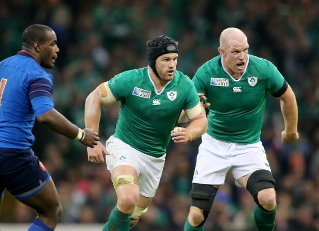 Sean O'Brien and Paul O'Connell