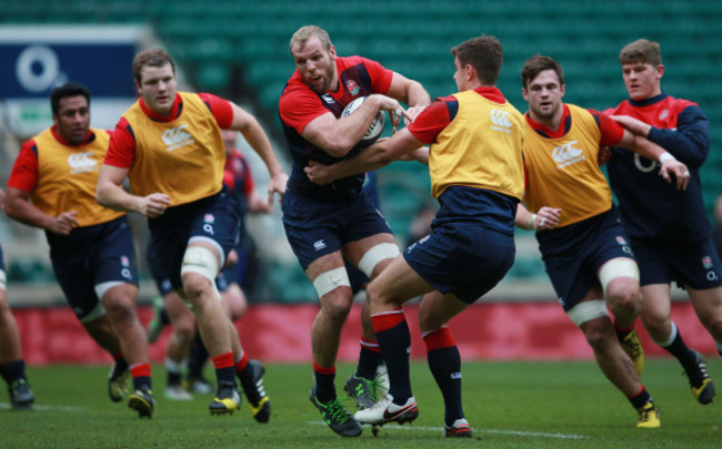 England Training Session - Twickenham