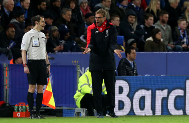 Leicester City v Liverpool - Barclays Premier League - King Power Stadium