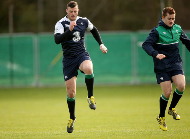 Robbie Henshaw and Paddy Jackson