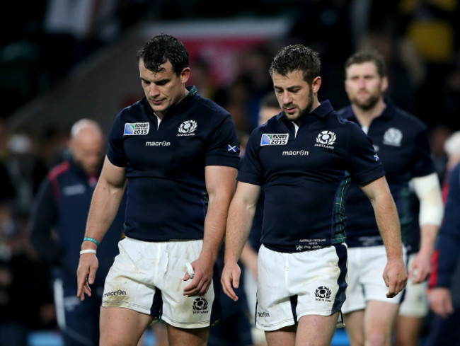 Rugby Union - Rugby World Cup 2015 - Quarter Final - Australia v Scotland - Twickenham Stadium