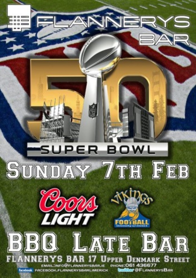Super Bowl 50 Flannerys
