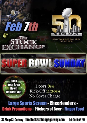 Super Bowl 50 The Stock Exchange