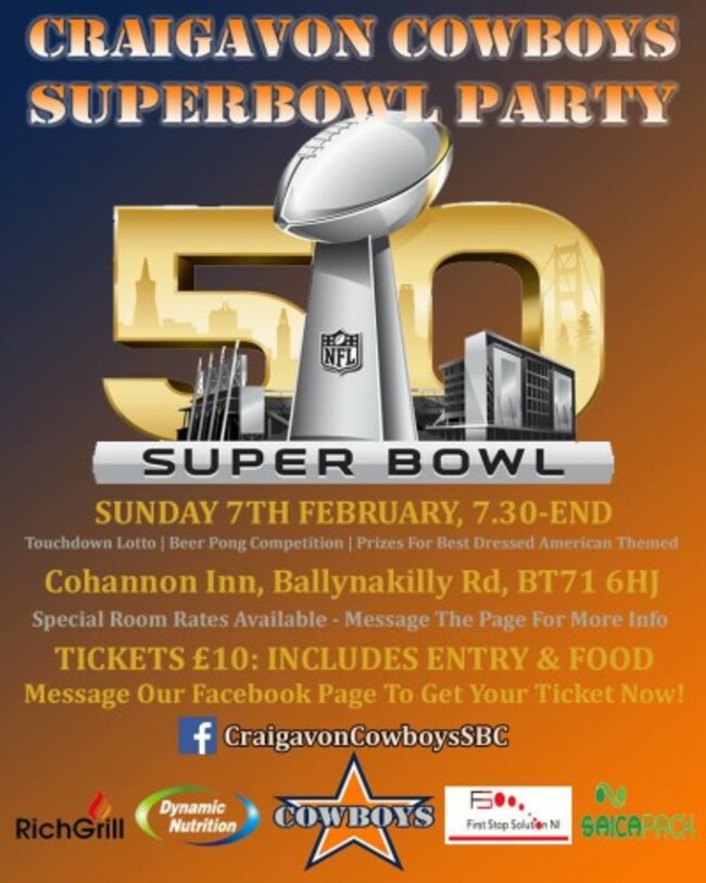 Super Bowl 50 Craigavon