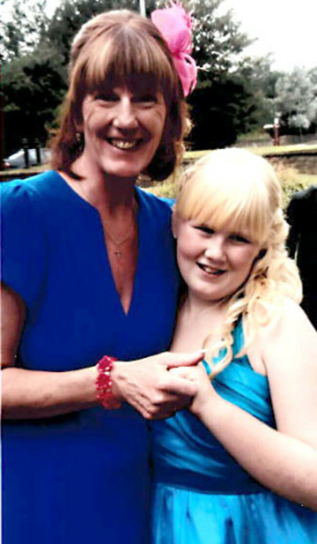 Geraldine and Shannon Newman