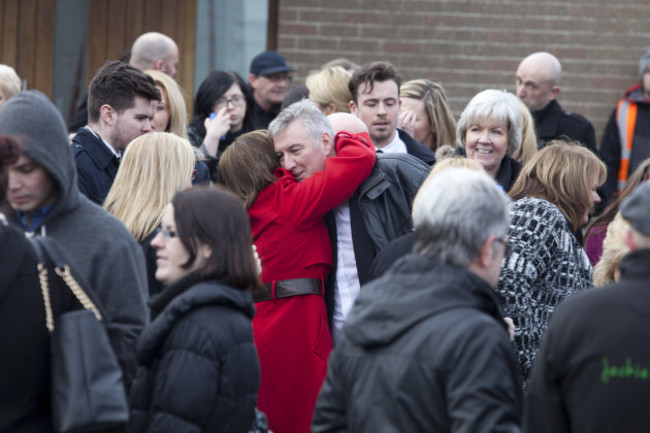 3/2/2016. The Funeral of Murder Victim Kenneth O'B