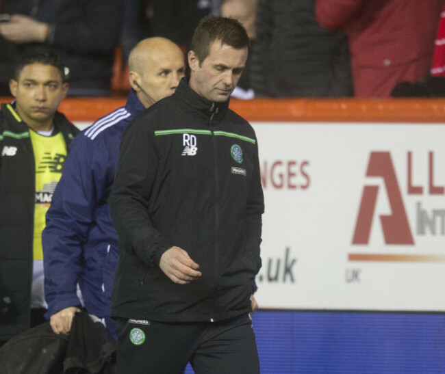 Aberdeen v Celtic - Ladbrokes Scottish Premiership - Pittodrie Stadium