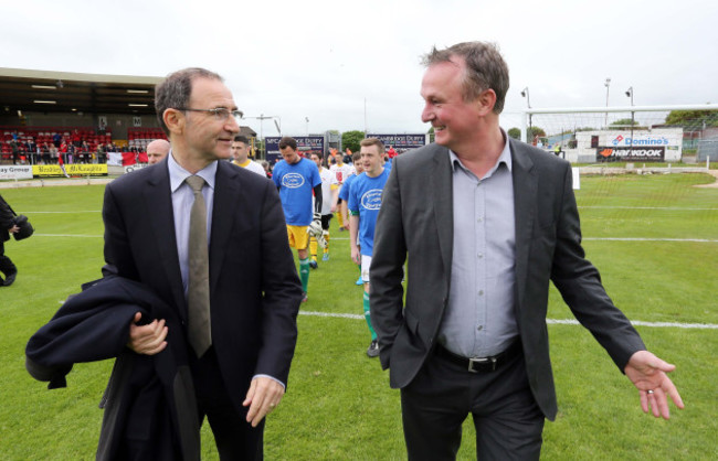 Martin O'Neill and Michael O'Neill