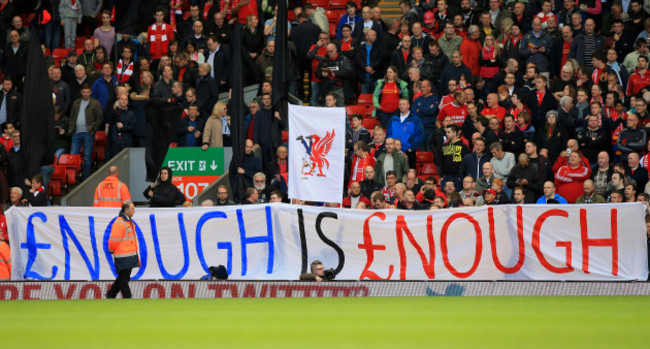 Soccer - Barclays Premier League - Liverpool v Hull City - Anfield