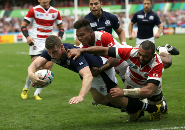 Britain Rugby WCup Scotland Japan