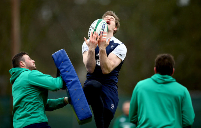 Robbie Henshaw and Andrew Trimble