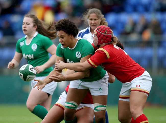 Sophie Spence with Sian Williams and Carys Phillips