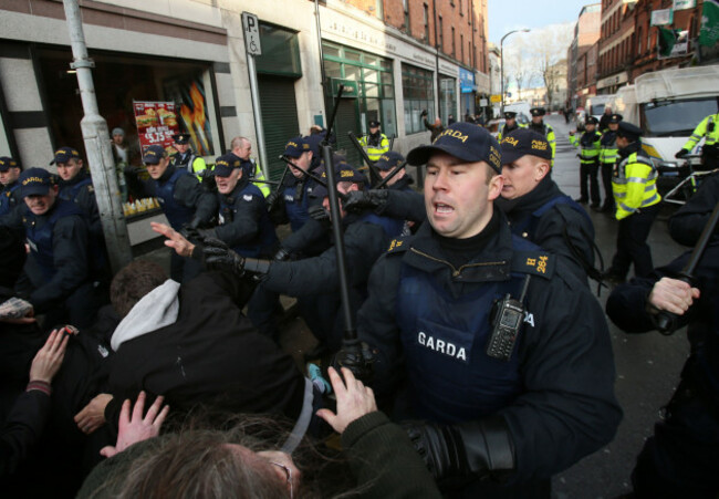 Dublin anti-racism demonstration