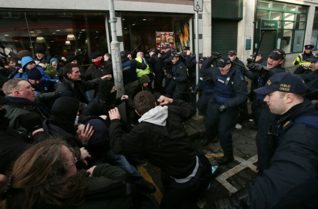 Dublin anti-racism demonstration