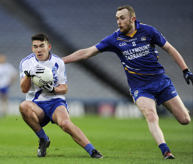 Conor O'Shea with Keelan McNamara