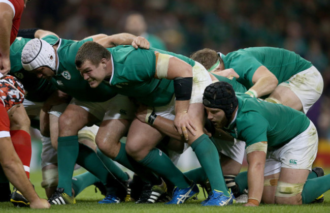 IrelandÕs scrum Jack McGrath