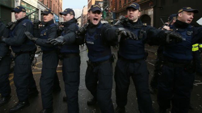 Dublin anti-racism demonstration