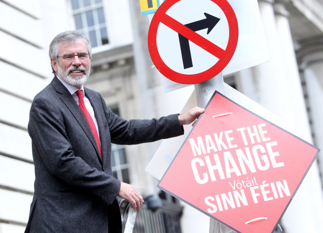 15/5/2014. Sinn Fein Elections Campaigns