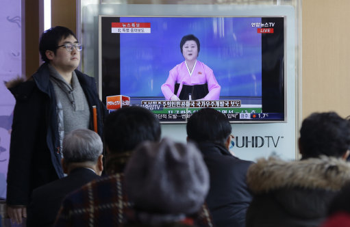 South Korea North Korea Rocket Launch
