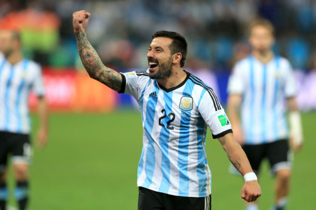 Soccer - FIFA World Cup 2014 - Semi Final - Netherlands v Argentina - Arena de Sao Paulo