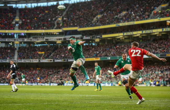 CJ Stander and Rhys Priestland