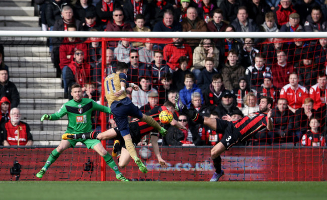 AFC Bournemouth v Arsenal - Barclays Premier League - Vitality Stadium