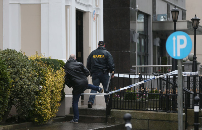 Shooting at Dublin hotel