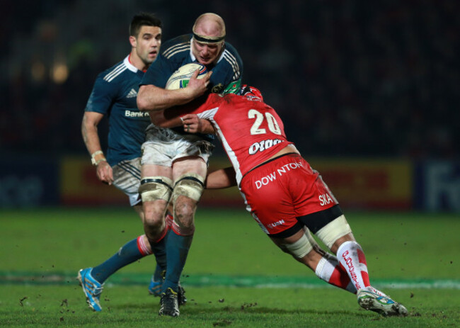 Rugby Union - Heineken Cup - Pool Six - Gloucester Rugby v Munster Rugby - Kingsholm Stadium