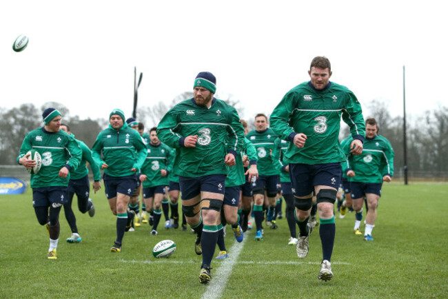 Sean O'Brien and Donncha Ryan