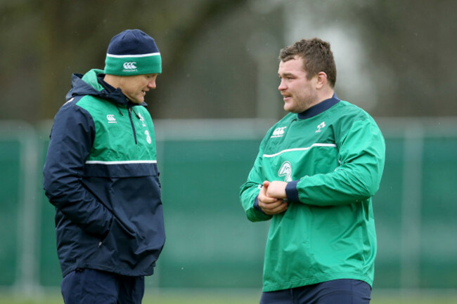 Joe Schmidt and Jack McGrath