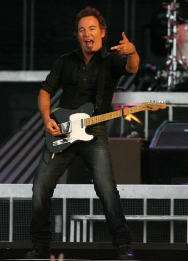 Bruce Springsteen in concert - Dublin