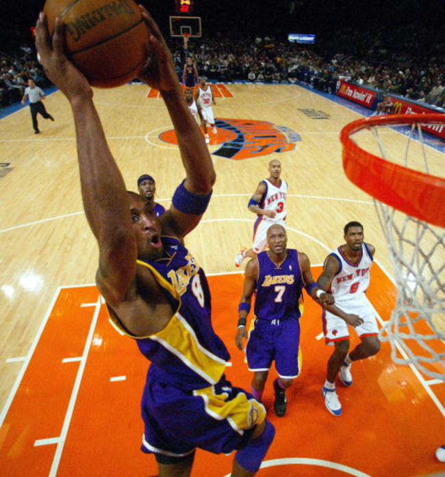 LAKERS KNICKS BASKETBALL