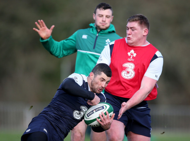 Rob Kearney and Tadhg Furlong