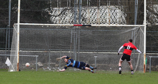 Luke Connolly scores a penalty