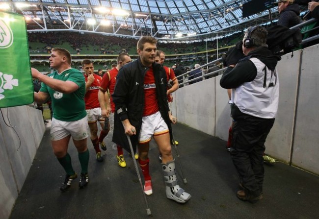 Dan Biggar after the game