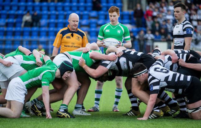 A view of a scrum