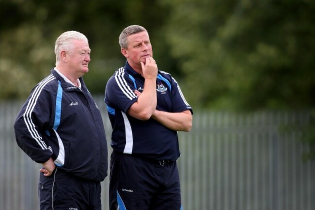 Dave Billings with Paul Caffrey