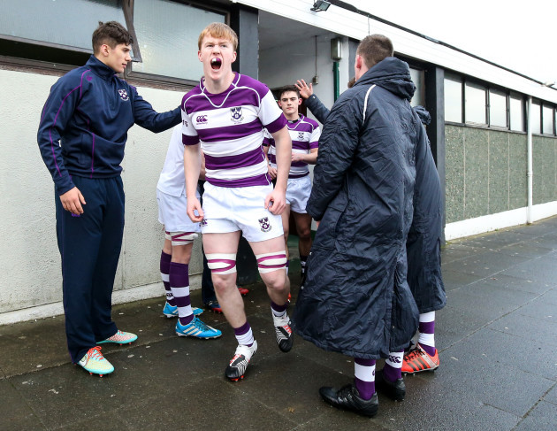 Patrick Nulty makes his way out for the game