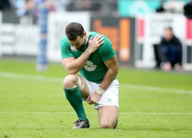 Dave Kearney down injured