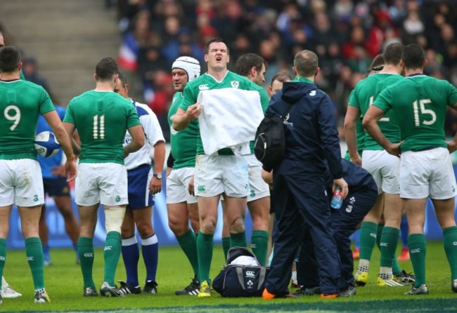 Jonathan Sexton injured